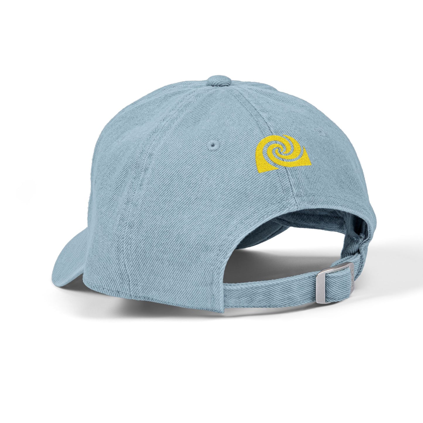 Hotel Breakfast Double "Do not Disturb" Denim Hat | Unstructured Logo Cap | Casual Everyday Essential