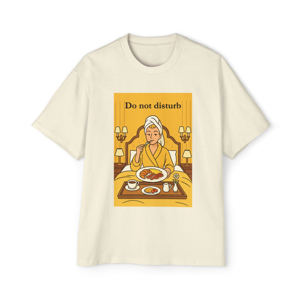 Do Not Disturb | Breakfast & Travel Oversized Tee